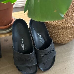 Birkenstock Black Slide Sandals